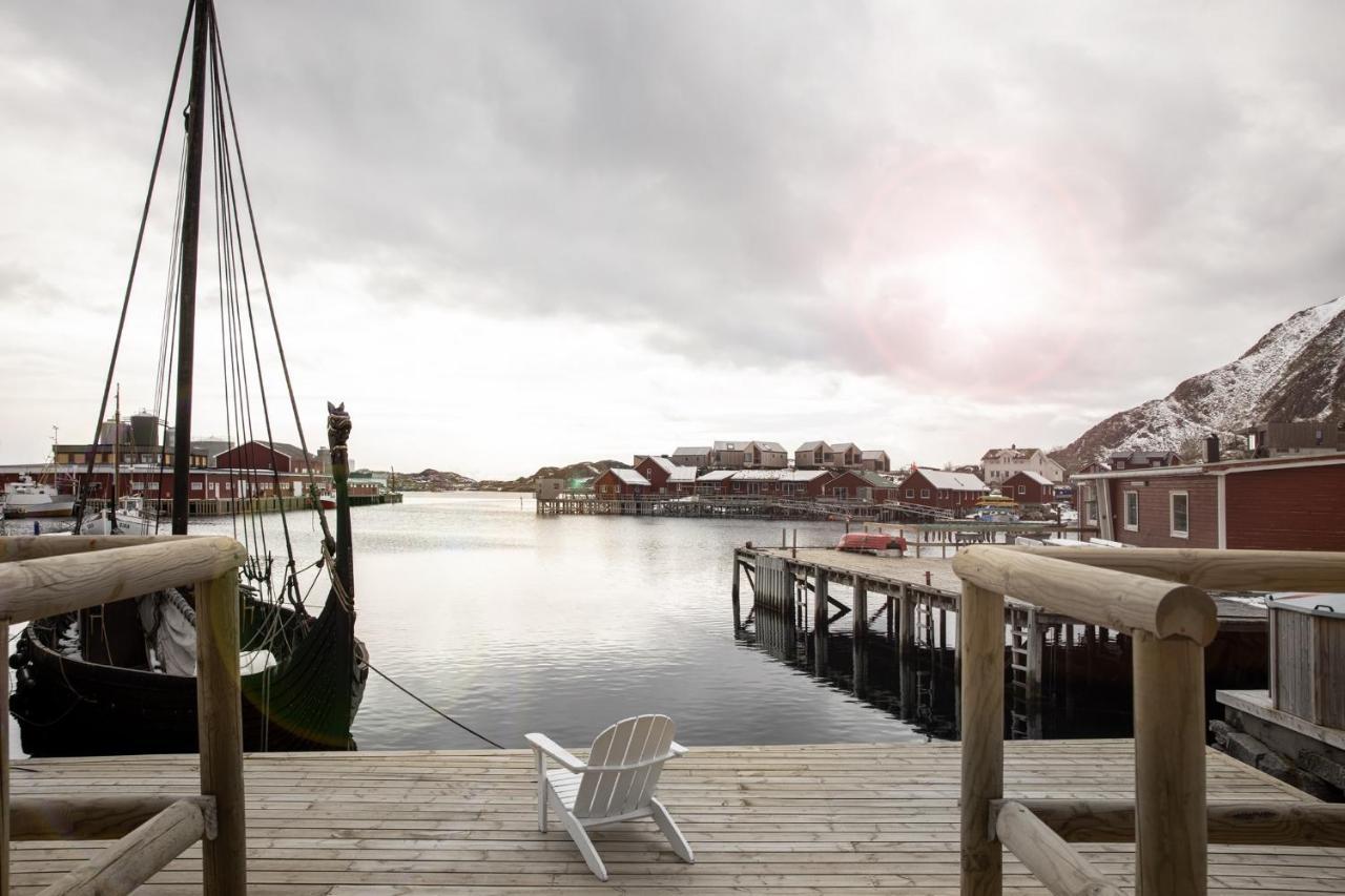 Solsiden Brygge Rorbuer Hotel Ballstad Luaran gambar