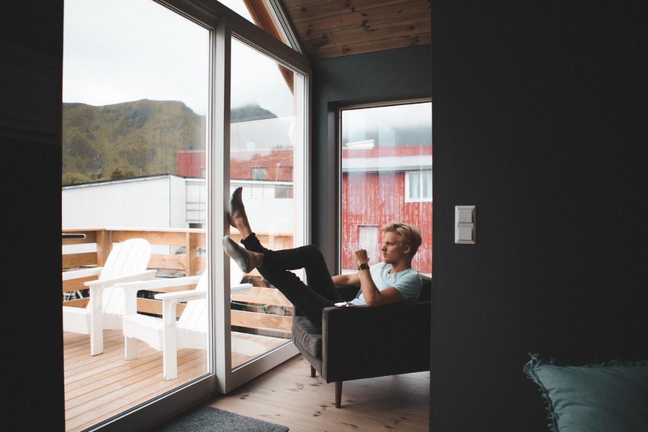 Solsiden Brygge Rorbuer Hotel Ballstad Luaran gambar
